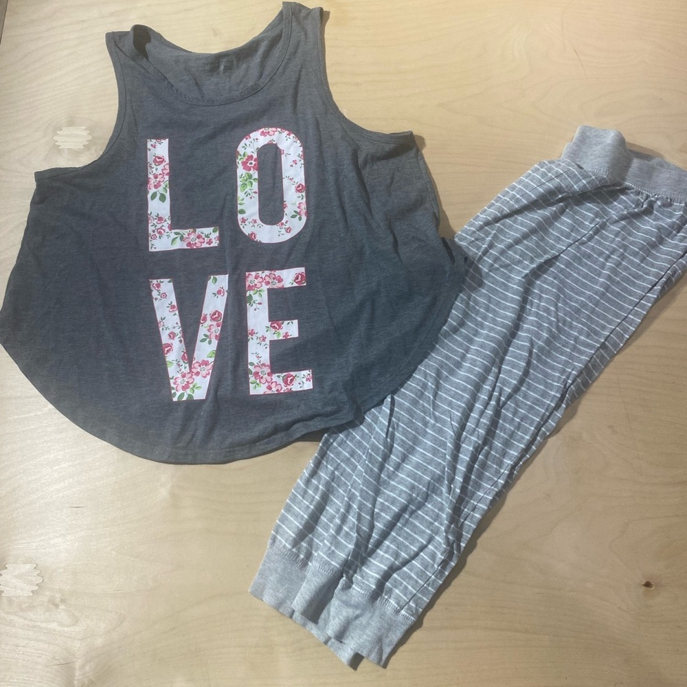 Bobbie Brooks Gray Pajama Set 2X (FS) - Picture 5 of 10